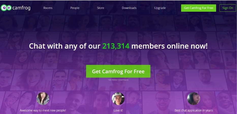 Camfrog Privacy First, Filters Optional