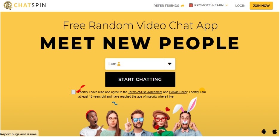 Chatspin Casual and Fun