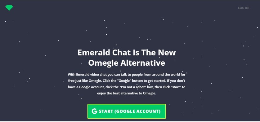 Emerald Chat takes a different approach by requiring registration