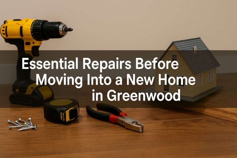 Essential Repairs Before Moving Into a New Home in Greenwood