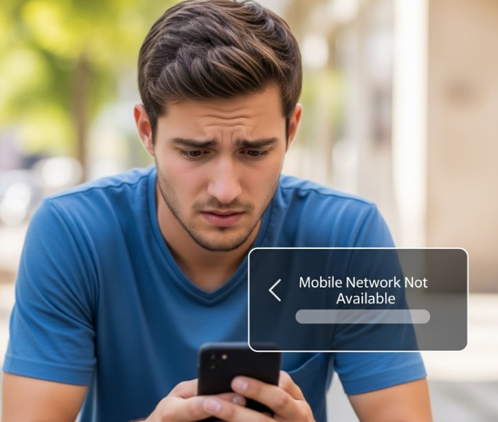 Mobile Network Not Available