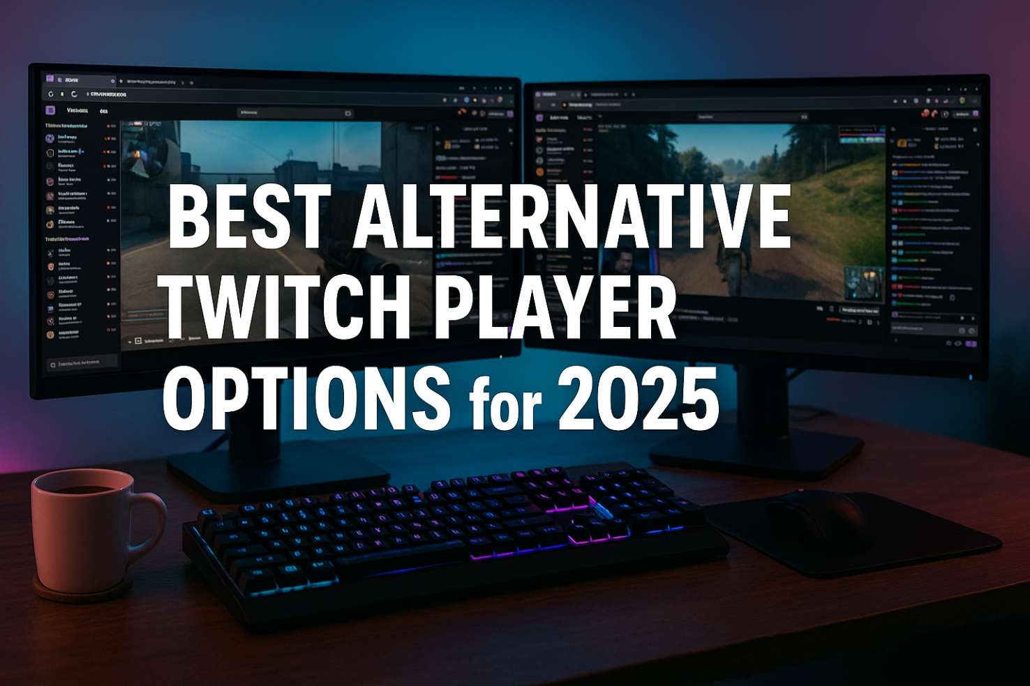 alternative Twitch player