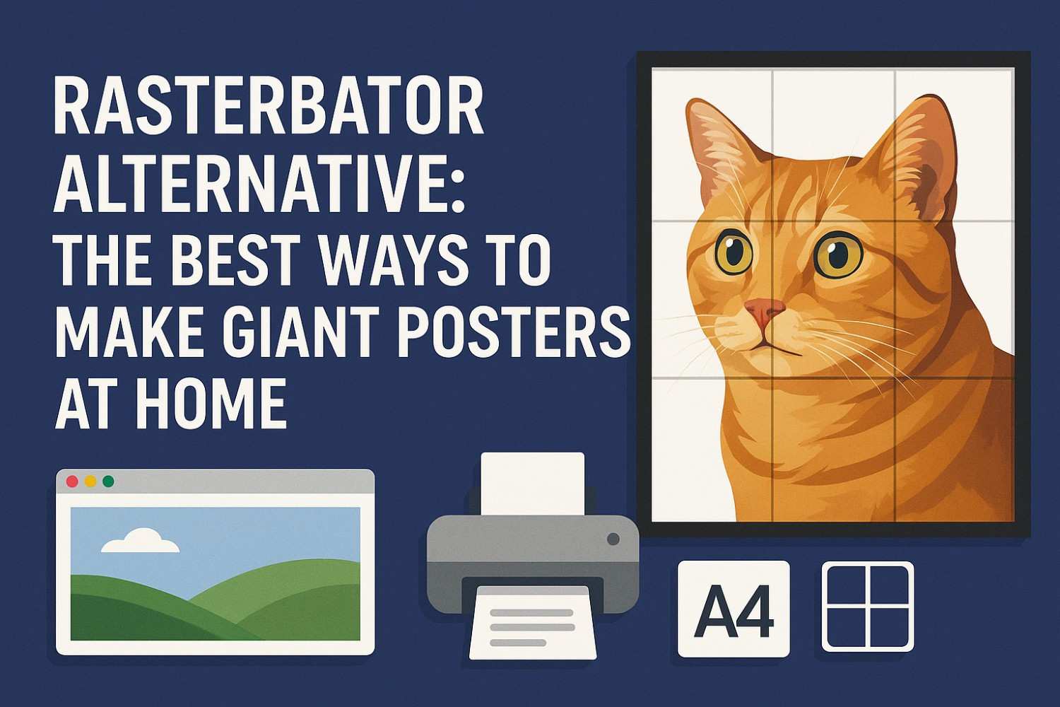 Rasterbator Alternative The Best Ways to Make Giant Posters at Home