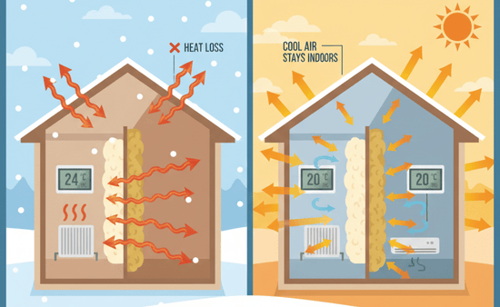 The Science of Heat Flow and Insulation